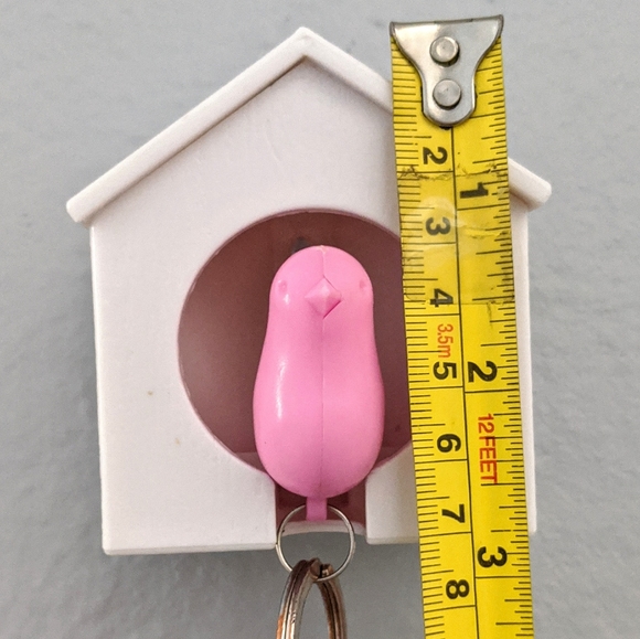 3/$15🍎Sparrow in House Key Chain - Picture 3 of 7